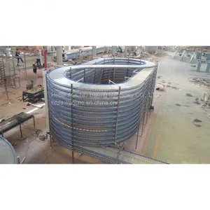 Bread Hamburger Toast Spiral Cooling Tower Ambient Cooling Conveyor thumbnail-1