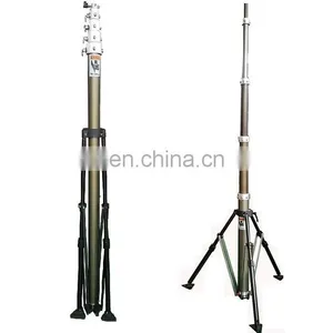 5m to 10m Surveillance Cctv Camera Vehicle Mounted Telescopic Mast thumbnail-4