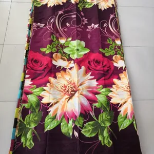 235cm Width 100 Microfiber 120gsm Disperse Printed Polyester Fabric thumbnail-1