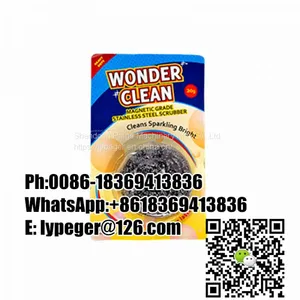 2pcs/pack Stainless Steel Scourer Cleaning Ball thumbnail-2