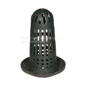Roof Drain Parts 415 Cast Iron Ring 414 Cast Iron High Hat Dome and 410 Clamp Post Kit thumbnail-3