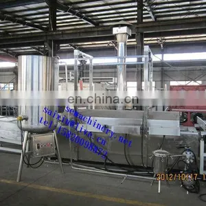 Large Capacity Fryer Beans Corn Curl Cheetos Onion Banana Potato Chips Nuts Automatic Frying Machine thumbnail-4