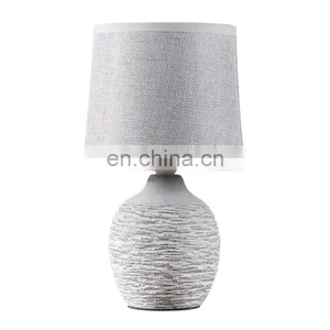 Ancient Stone Pattern Ceramic Night Lights and China Table Lamp thumbnail-6