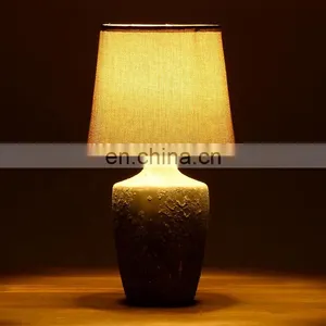 New Design Antique Ceramic Desk Lamp and LED Light Source thumbnail-3