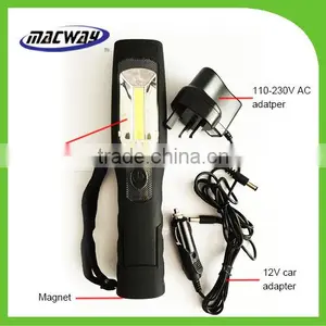 Super Bight Rechargeable Led Work Light Magnetic Base thumbnail-1