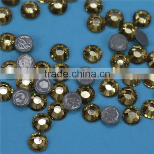 2016 New Fashion Light Colorado Topaz10ss Crystal Hotfix Rhinestones for Jewelry thumbnail-2