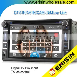 Erisin ES6536G 6.2" Car DVD With GPS Bluetooth AM/FM Radio thumbnail-1
