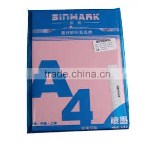 SINMARK Color Series Pink Label Sticker Paper a4 thumbnail-2