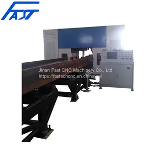 Powerful 3-Spindle CNC H-Beam Drilling Machine For Steel Structure Model SWZ1250-3 Exported To Tunisia thumbnail-2