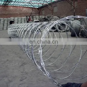 China Manufacture Galvanized Wholesale Razor Barbed Wire Fence/razor Wire thumbnail-4