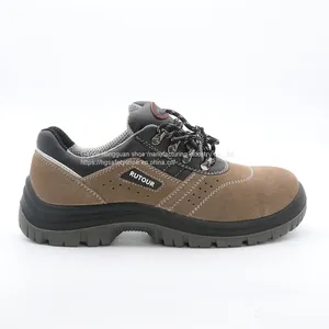 S1P SAFETY SHOES SUEDE LEATHER LOW CUT RT48109 thumbnail-1