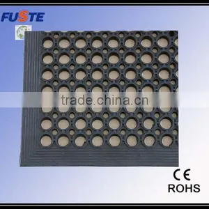 Black Anti-skid Rubber Mat for Floor thumbnail-2