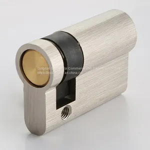 Anti-theft Rust-proof Half Euro Profile Brass Lock Cylinder thumbnail-2