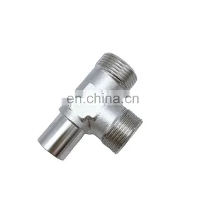 Stainless Steel Accessories Bulkhead Union Tee Pipe Fitting of High Quality ISO9001 thumbnail-1