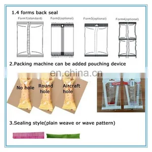 Manufacturer Full Servo Drive Dumpling Flow Wrapper Machine for Food Packing Machine China Bag Making Hot Sealer Reciprocating thumbnail-5