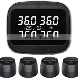 Promata Real-time Cigarette Plug 433 MHZ Wireless Tire Pressure Monitoring System thumbnail-1