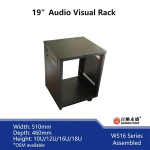 FACTORY OEM 19inch Audio Visual Racks WS16 AV Metal Rack Cabinets 8U/10U/12U/16U thumbnail-2