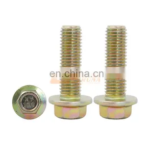 Sinotruk Sitrak C5h C7h Truck Spare Parts MQ6-03216-8405 Hexagon Bolt With Flange Q186 - M10x25 - 10.9 - Man183 - B1 thumbnail-2