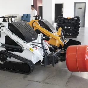 [Innovative Technology, Leading the Future] Intelligent Small Skid Steer Loader, Simplifying Construction thumbnail-1