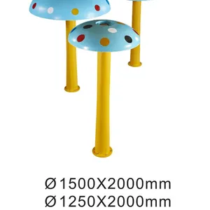 Factory Price Reliable Fiberglass Swimming Pool Water Park Play Equipment Water Park Mushroom For Sale thumbnail-3