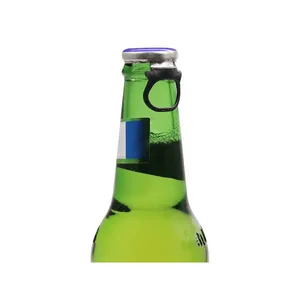 Customized 26mm Printing Aluminum Ring Pull Caps for Glass Bottle Beer Juice Drinks thumbnail-3