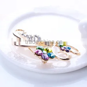 2015 Butterfly Women's Fashion Jewelry Lady Brooch Best Selling thumbnail-2