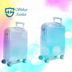 Large Capacity 4-Wheel Spinner Suitcase Luggage Set Lightweight 360 Degree Wheels Unisex Vintage Travel Luggage Set-3 Pieces thumbnail-5