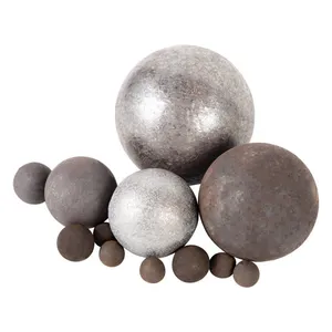 Forged Grinding Steel Solid Balls for Mining and Cement thumbnail-3