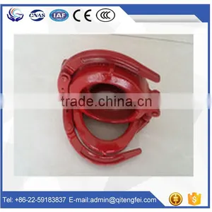 Manufacturer Standard Pipeline DN125 Concrete Pump Pipe Quick Clamp Coupling thumbnail-1
