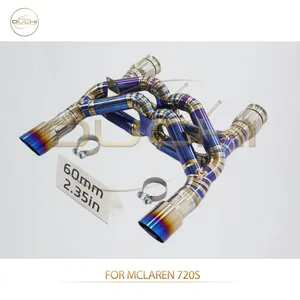 Exhaust Titanium Catback for Mclaren 675LT/720S Electronic Valve High-performance Automotive Exhaust Parts thumbnail-3