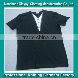 Unique Design Mens Tshirt/Tshirt Factory/blank Tshirt Design for Men thumbnail-1