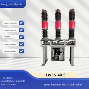 35kv High-voltage Sulfur Hexafluoride Circuit Breaker Lw36 - 40.5 Outdoor Substation-type Porcelain Column Switch Sf6 thumbnail-1