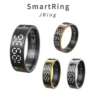 Touch Screen Health Smart Ring NFC Deeply Waterproof Wearable Device Fitness Tracker Smart Ring thumbnail-1