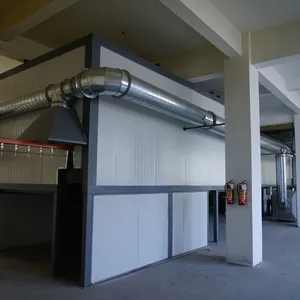Small Metal Workpiece Powder Coating Line 6m/min Conveyor Speed, 220V Three-Phase thumbnail-1