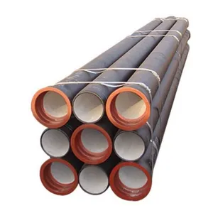 6m 8m Length Ductile Iron Pipe K9 C20 DN200 DN300 Water Project thumbnail-1