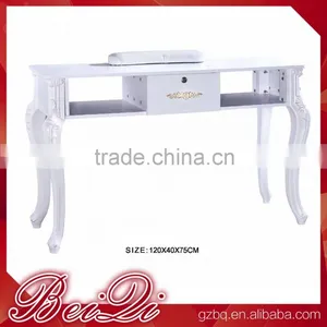 Greek Style Nail Salon Table Royal Design Manicure Table Double Nail Table For Nail Spa thumbnail-1