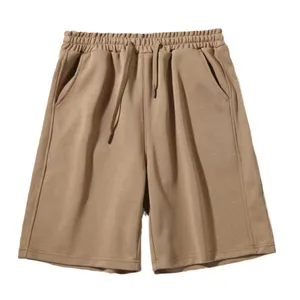 Men's Summer Simple and Loose Fitness Shorts - Basic Style Men's Solid Color Casual Shorts thumbnail-2