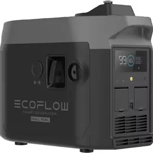 Generator Cerdas EcoFlow Berkapasitas Tinggi 220V Dual Fuel, Tenaga Gas Cair Dan Panel Surya, Cadangan Daya Darurat Dengan Remote thumbnail-1