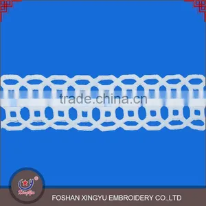 Chinese Manufacturer Good Quality Cotton Embroidery Collar French Chemical Lace Motifs for Sale thumbnail-2