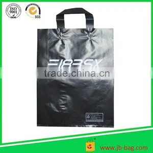 Black Biodegradable Plastic Shopping Bag Handle Length Handle thumbnail-4