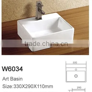 Above Counter Art Design Bathroom Style Wash Basin Types thumbnail-2