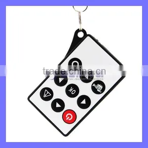 Keychain 9 Keys IR MP3 DVD CD Player Remote Controller thumbnail-1