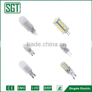 CE RoHS Approved 2w 3w 4w 12V 230V/110V Silicon Dimmable G4 g9 Led Bulb thumbnail-1