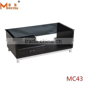 Modern Design MDF Coffee Table With Drawer thumbnail-1