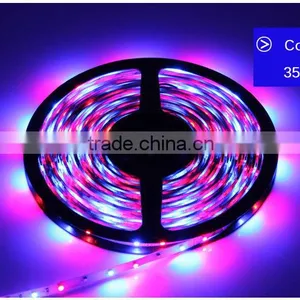 RGB LED Strip 5M 300Led 3528 SMD Fleible Light Led Tape Ribbon + 12V 2A Power Supply Adapter Home Decoration LED Lamps thumbnail-6