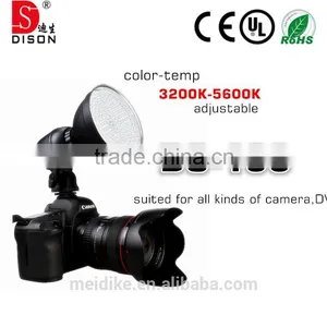 Dison DS-168 Video Light Led With Hot Shoe, Indoor Light up Clothing , Photography Equipment Supplier's Choice thumbnail-2