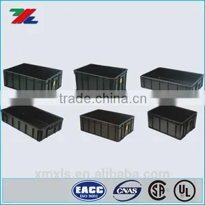 Anti-static European Standard Plastic Storage Turnover Box With Different Sizes thumbnail-1