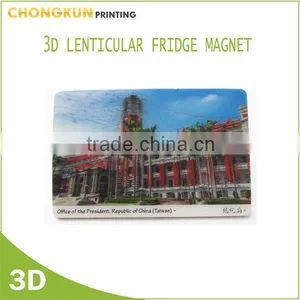 Custom Promotional Tourist Souvenir Square Magnets, 3D Lenticular Fridge Magnet Wholesale thumbnail-4