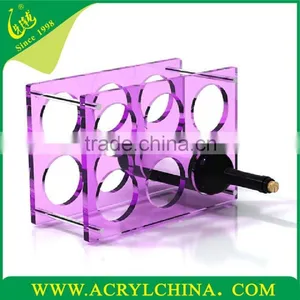Acrylic Square Wine Rack,oil Display Shelf Lucite,hotel Supplies thumbnail-2