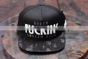 2015 Manufacturer Snapback Caps/hats Wholesale,Custom Black Snapback Caps/hats thumbnail-1